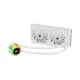 CC 240 best product price in bd 1STPLAYER CC 240 ARGB Liquid CPU Cooler White best product price in bd