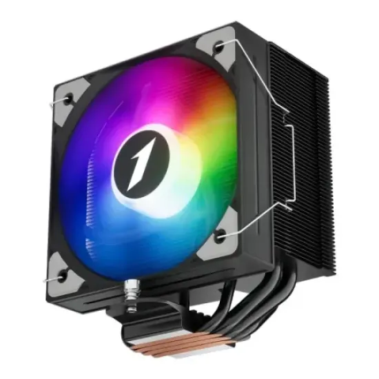PS130 best product price in bd 1STPLAYER PS130 ARGB Aluminum Fins Hydro Bearing CPU Air Cooler best product price in bd