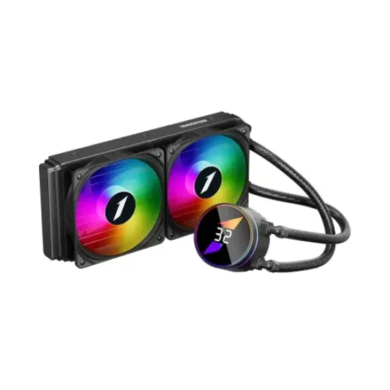 1STPLAYER TS3 240 ARGB AIO Liquid CPU Cooler With Display best product price in bd