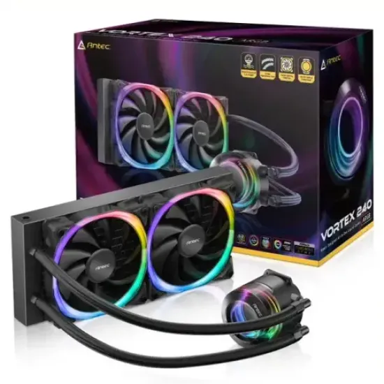 Antec Vortex 240 ARGB All-in-One Liquid CPU Cooler best product price in bd