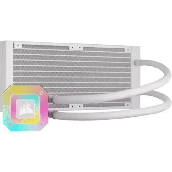 iCUE H100i ELITE CAPELLIX XT best product price in bd Corsair iCUE H100i ELITE CAPELLIX XT Liquid CPU Cooler White best product price in bd