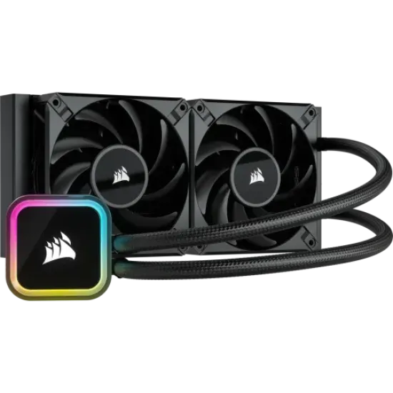 iCUE H100i RGB ELITE best product price in bd Corsair iCUE H100i RGB ELITE 240mm Liquid CPU Cooler best product price in bd