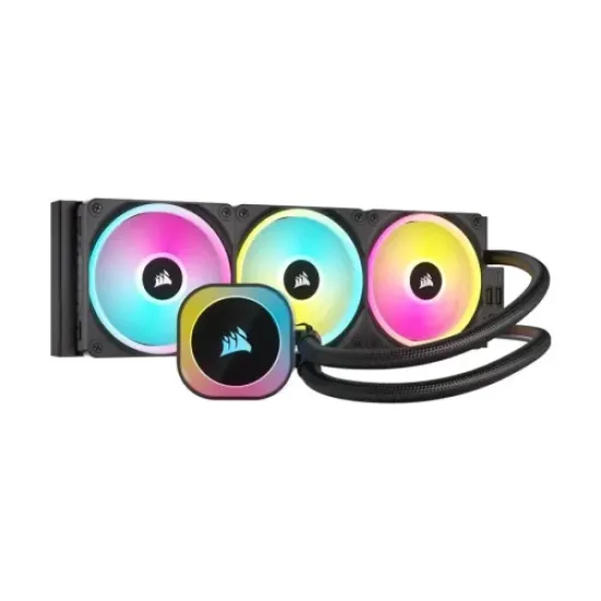 iCUE LINK H150i best product price in bd Corsair iCUE LINK H150i 360MM RGB AIO Liquid CPU Cooler best product price in bd