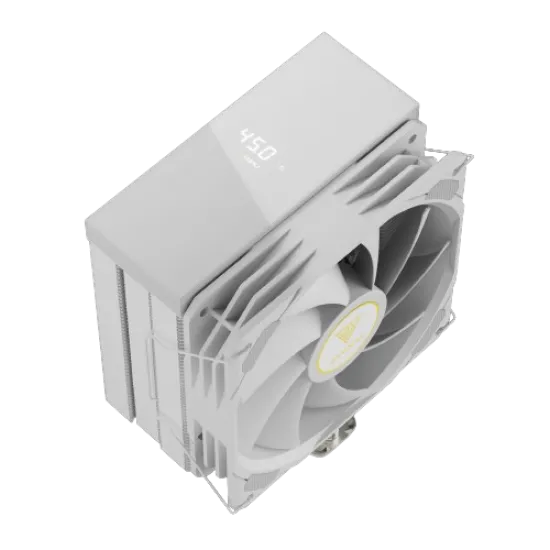 BOREAS E2-41D WH best product price in bd Gamdias BOREAS E2-41D WH Digital Display Single Tower Air CPU Cooler best product price in bd