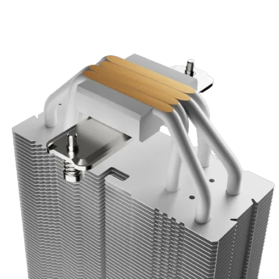 BOREAS E2-41D WH best product price in bd Gamdias BOREAS E2-41D WH Digital Display Single Tower Air CPU Cooler best product price in bd