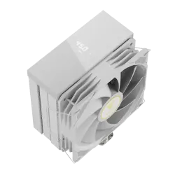 Gamdias BOREAS M2-51D WH Digital Display Single Tower Air CPU Cooler