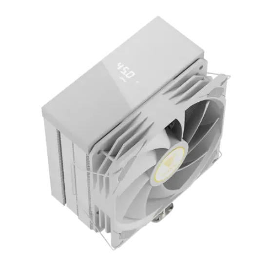 BOREAS M2-51D WH best product price in bd Gamdias BOREAS M2-51D WH Digital Display Single Tower Air CPU Cooler best product price in bd
