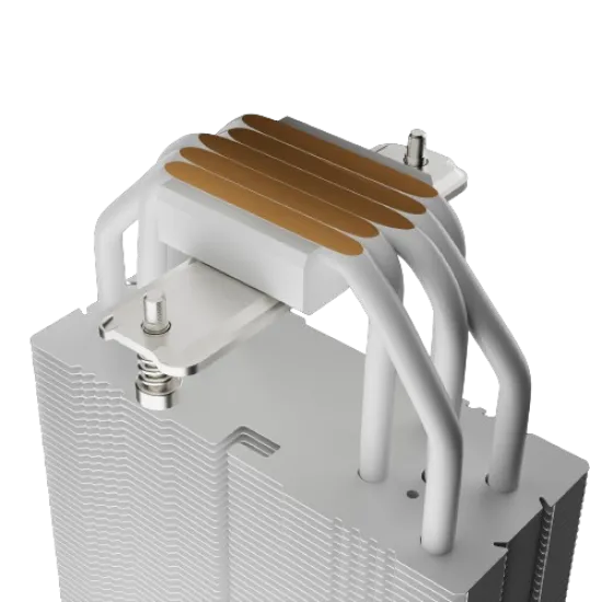 BOREAS M2-51D WH best product price in bd Gamdias BOREAS M2-51D WH Digital Display Single Tower Air CPU Cooler best product price in bd