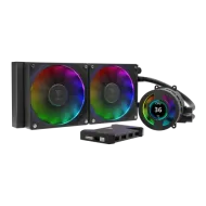 Gamdias CHIONE P3-240U ARGB 240mm AIO Liquid CPU Cooler