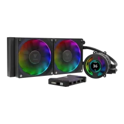 Gamdias CHIONE P3-240U ARGB 240mm AIO Liquid CPU Cooler