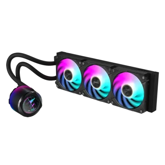 AORUS WATERFORCE X II 360 best product price in bd GIGABYTE AORUS WATERFORCE X II 360 All-in-one Liquid CPU Cooler best product price in bd