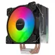 Frozen 400 best product price in bd Huntkey Frozen 400 RGB CPU Cooler best product price in bd