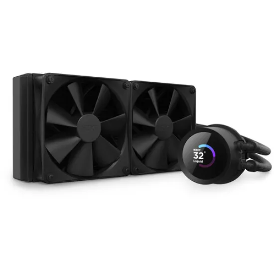 Kraken 240 best product price in bd NZXT Kraken 240 240mm AIO Liquid CPU Cooler with LCD Display best product price in bd