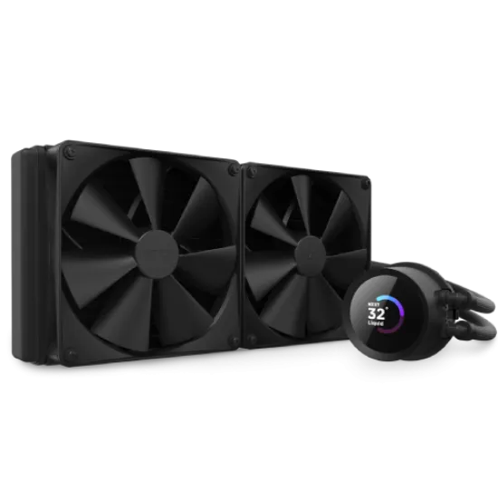 Kraken 280 best product price in bd NZXT Kraken 280 280mm AIO Liquid CPU Cooler with LCD Display best product price in bd