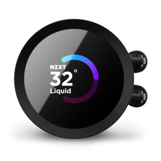 Kraken 280 best product price in bd NZXT Kraken 280 280mm AIO Liquid CPU Cooler with LCD Display best product price in bd