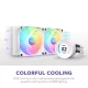 Kraken Elite 240 RGB best product price in bd NZXT Kraken Elite 240 RGB 240mm AIO Liquid CPU Cooler White with LCD Display best product price in bd
