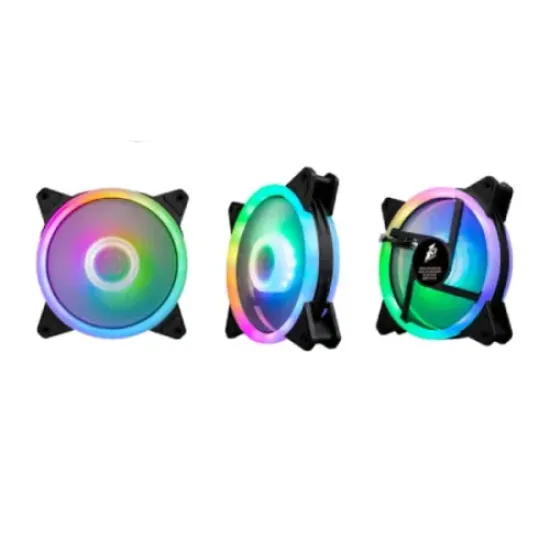 M1 ARGB best product price in bd 1STPLAYER M1 ARGB 3 in 1 Combo Casing Cooling Fan with Controller and Hub best product price in bd