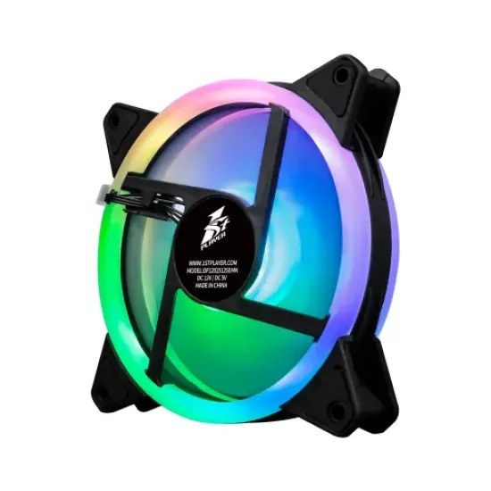 M1 ARGB best product price in bd 1STPLAYER M1 ARGB 3 in 1 Combo Casing Cooling Fan with Controller and Hub best product price in bd