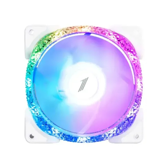 1STPLAYER M1-D ARGB 3 in 1 Combo Casing Fan White with Controller and Hub 1STPLAYER M1-D ARGB 3 in 1 Combo Casing Fan White with Controller and Hub