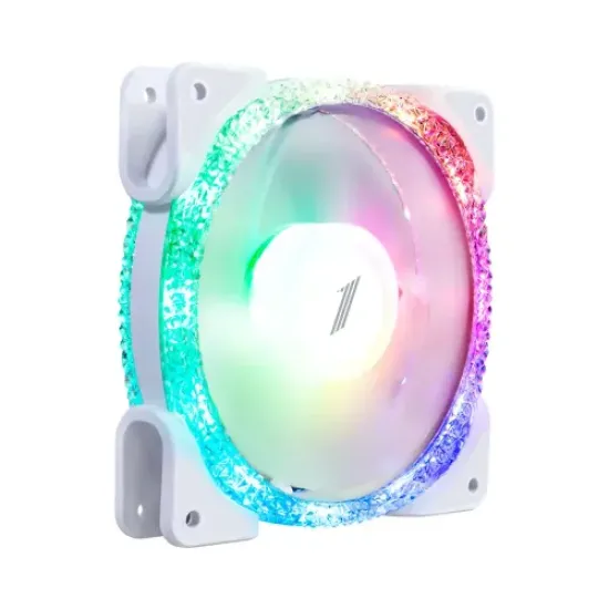 1STPLAYER M1-D ARGB 3 in 1 Combo Casing Fan White with Controller and Hub 1STPLAYER M1-D ARGB 3 in 1 Combo Casing Fan White with Controller and Hub