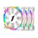 M3 ARGB best product price in bd 1STPLAYER M3 ARGB 3 in 1 Combo Casing Cooling Fan White with Controller and Hub best product price in bd