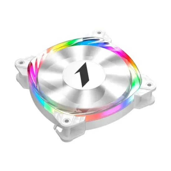 M3 ARGB best product price in bd 1STPLAYER M3 ARGB 3 in 1 Combo Casing Cooling Fan White with Controller and Hub best product price in bd