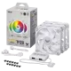 TUF Gaming TF120 ARGB White best product price in bd ASUS TUF Gaming TF120 ARGB White Triple Casing Fan Kit with ARGB Controller best product price in bd