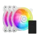 Cooler Master MasterFan MF120 HALO² 3 in 1 Case Fan White best product price in bd