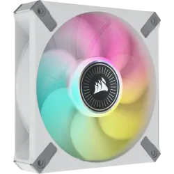 Corsair iCUE ML120 RGB ELITE Premium 120mm PWM Magnetic Levitation Fan White Single Pack