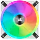 Corsair iCUE QL120 RGB 120mm PWM White Case Fan Triple Fan Kit with Lighting Node CORE Corsair iCUE QL120 RGB 120mm PWM White Case Fan Triple Fan Kit with Lighting Node CORE