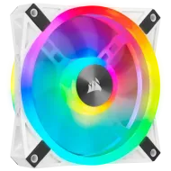 Corsair iCUE QL120 RGB 120mm PWM White Single Case Fan
