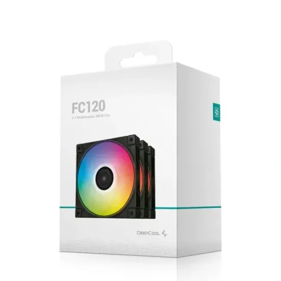 FC120 3 IN 1 best product price in bd DeepCool FC120 3-in-1 Performance 120mm ARGB PWM Case Fan best product price in bd