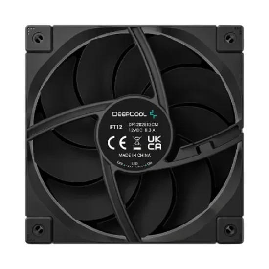 FT12 3 IN 1 best product price in bd DeepCool FT12 3 IN 1 120mm Case Fan best product price in bd