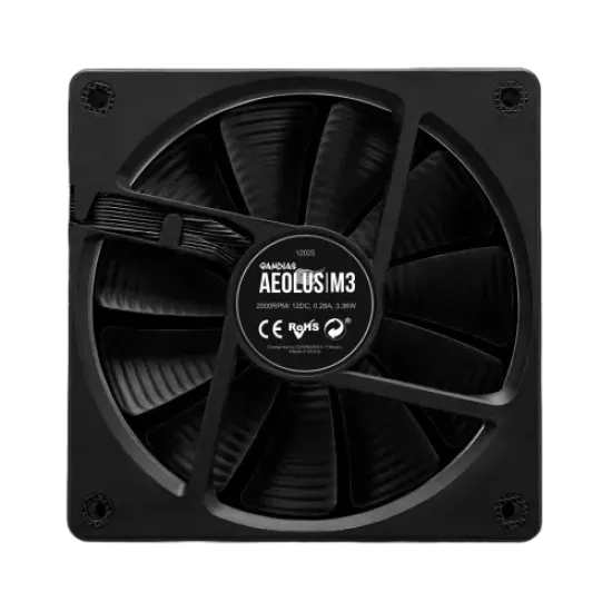 AEOLUS M3-1201 best product price in bd Gamdias AEOLUS M3-1201 120mm ARGB Casing Cooling Fan best product price in bd