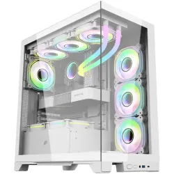 1STPLAYER Mi8 White ATX Gaming Casing