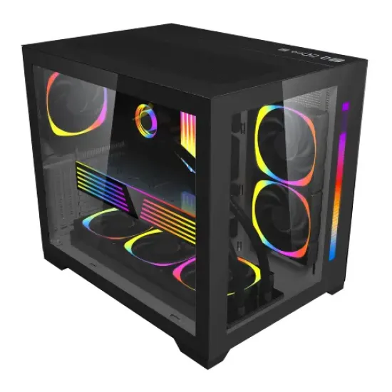 SP7 best product price in bd 1STPLAYER SP7 Mid Tower RGB Gaming Case best product price in bd