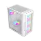 1STPLAYER T7 RGB ATX Mid Tower Gaming Casing White best product price in bd
