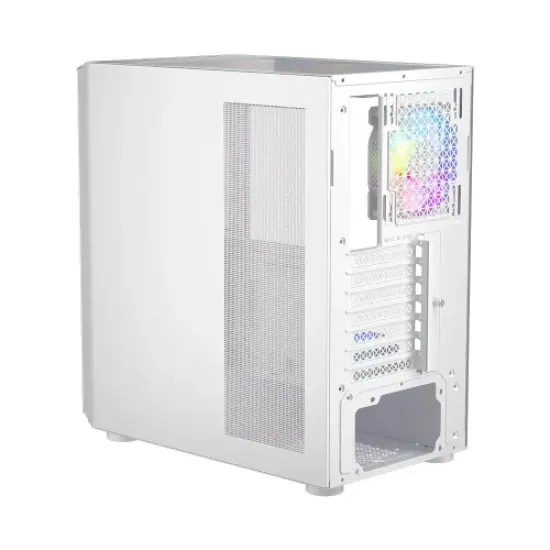 1STPLAYER T7 RGB ATX Mid Tower Gaming Casing White best product price in bd