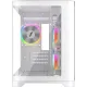 1STPLAYER UV6 M-ATX Mid Tower Gaming Casing White