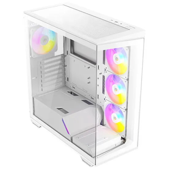 Antec C3 White ARGB Constellation Series ATX Mid Tower Gaming Casing Antec C3 White ARGB Constellation Series ATX Mid Tower Gaming Casing