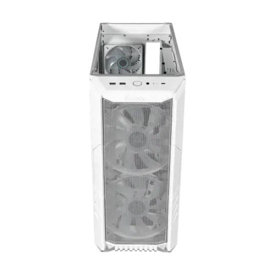 Cooler Master HAF 500 Mid Tower RGB Gaming Case White Cooler Master HAF 500 Mid Tower RGB Gaming Case White