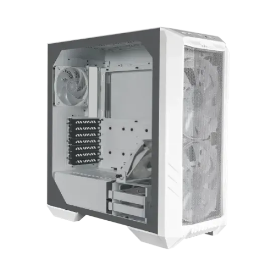 Cooler Master HAF 500 Mid Tower RGB Gaming Case White Cooler Master HAF 500 Mid Tower RGB Gaming Case White