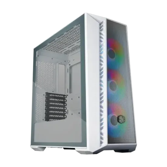 Cooler Master MasterBox 520 Mesh Mid Tower ARGB Gaming Case White