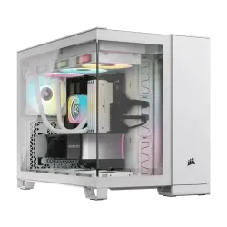 Corsair 2500X Mid-Tower Dual Chamber Casing White
