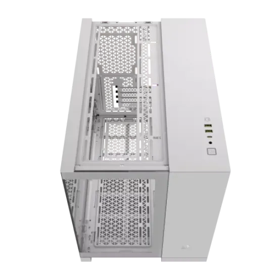 Corsair 2500X Mid-Tower Dual Chamber Casing White