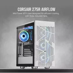 Corsair 275R Airflow Tempered Glass Mid-Tower Gaming Case