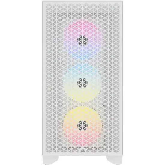 Corsair 3000D RGB AIRFLOW Mid-Tower ATX Casing White