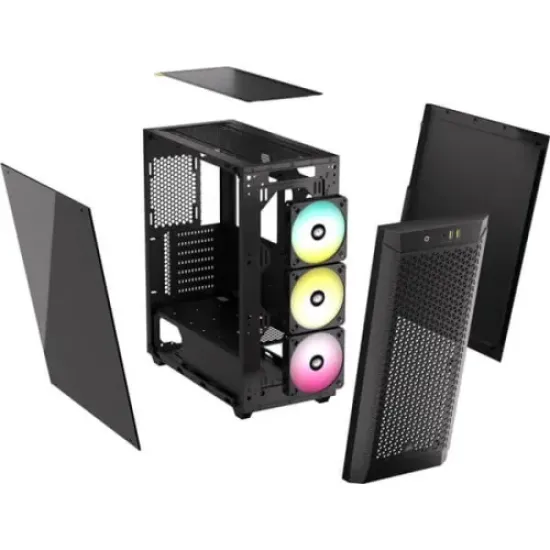 Corsair 480T RGB Airflow Tempered Glass Mid-Tower ATX Casing Corsair 480T RGB Airflow Tempered Glass Mid-Tower ATX Casing