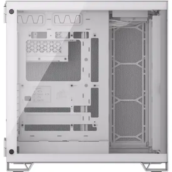 Corsair 6500D AIRFLOW Mid-Tower Dual Chamber Casing White Corsair 6500D AIRFLOW Mid-Tower Dual Chamber Casing White