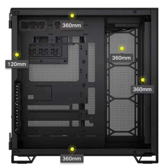 Corsair 6500D AIRFLOW Mid-Tower Dual Chamber Casing